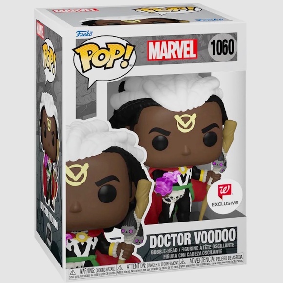 New Funko Pop! Marvel Doctor Voodoo (1060) Bobble-Head Figurine - Picture 1 of 6